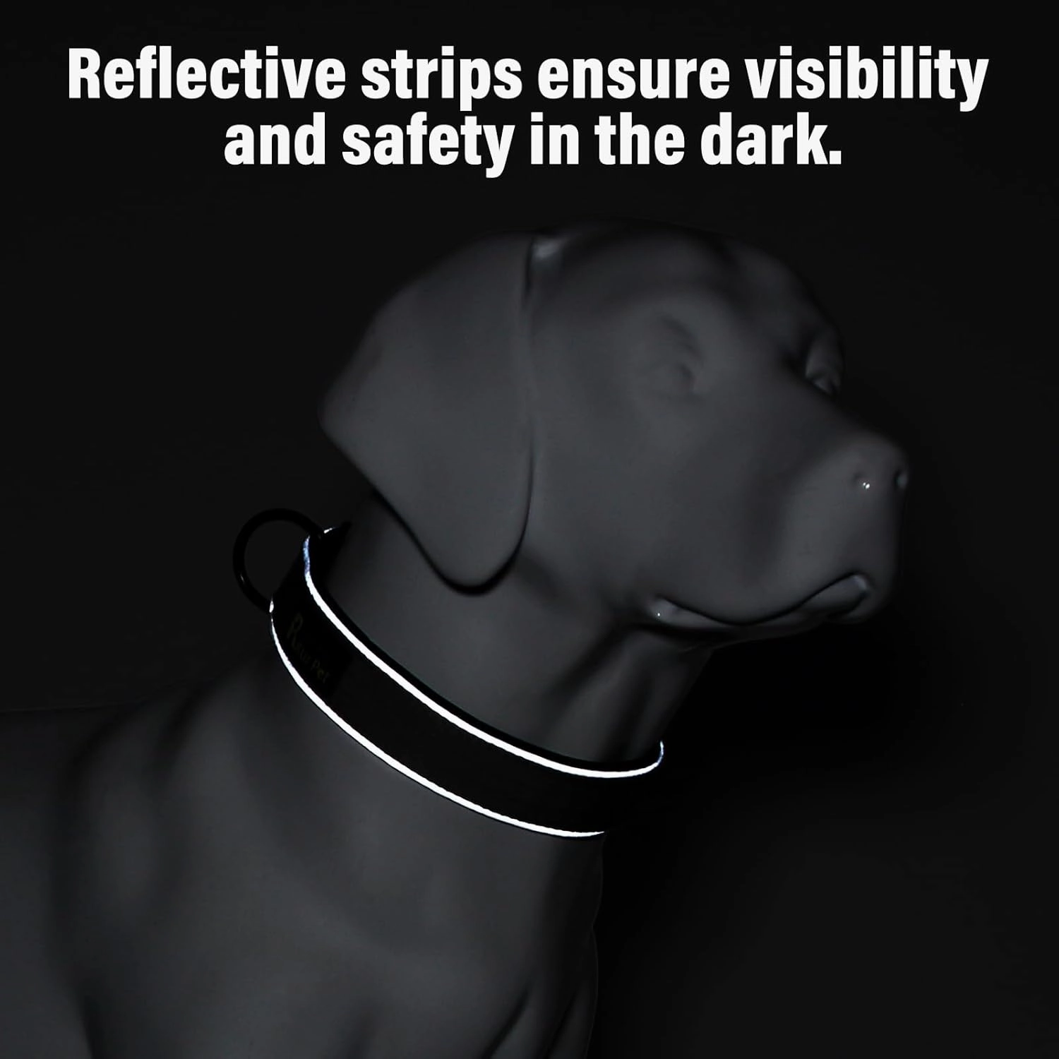 Plutus Pet Tactical Dog Collar, Reflective, Adjustable Heavy Duty Dog Collar, Soft Padded and Comfortable, for Small Medium and Large Dogs (Ranger Green, L)