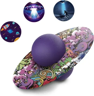 Pogo Ball for Kids & Adults Up to 200lb, Balance Coordination Trick Bounce Board Pop Ball Cool Fun Challenge Indoor Outdoor Toys Pogo Jumper Birthday Gifts for Boys Girls Children's Day