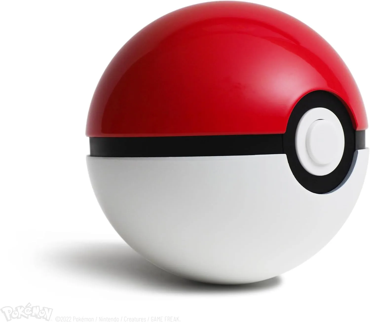 Pokémon Poké Ball Authentic Replicas - Realistic, Electronic, Die-Cast Poké Ball with Display Case Light Features - by The Wand Company (Original Poké Ball)
