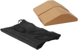 Premium Cork Squat Wedge Block - Essential Prop for Pilates and Gym Workouts