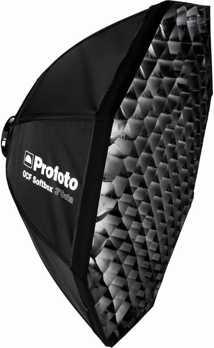 Profoto OCF Softgrid Compact and Lightweight 50-Degree 3-Feet Octa with Pull-Over Mounting Technique, Includes Labeled Soft Pouch