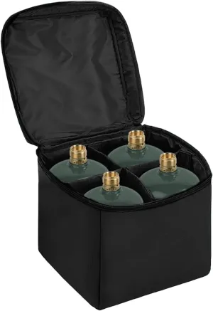 Propane Tank Bag, Adjustable Strap Storage, Portable Lightweight Carrier, Cylinder Canister Case, Ideal for Camping Backpacking Outdoor Activities and Travel Activity, 20x23cm