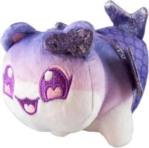 Purple Mermaid Cat Plush Toy, Mee-Meow,Soft and Cute Cat Plush Doll, Soft Pillow Decoration, Party Gift for Girlfriends, Valentine's Day Gift