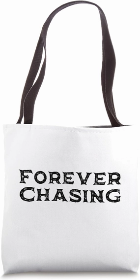Purple Squirrel Forever Chasing Funny Recruiter Front & Back Tote Bag