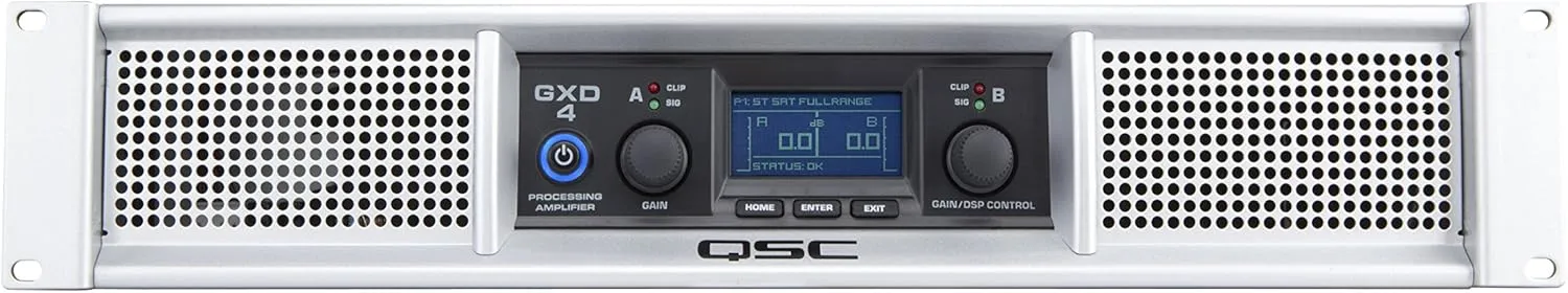 QSC GXD4 Class D Power Amplifier with DSP