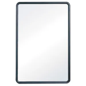 Quartet® Contour Dry Erase Board, 48" x 36", White Surface, Black Plastic Frame