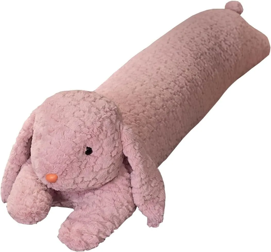 Rabbit Plush Pillow - 35 inch Long Plush Toy - Birthday, Christmas, Valentine's Day Gift for Kids