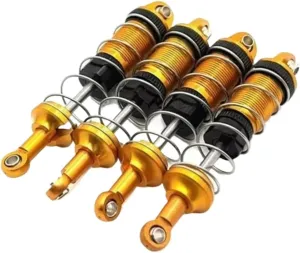 Rc Shock Absorber For MJX For Hyper Go 16207 16208 16209 16210 1/16 Metal For Spring Shock Absorber Rc Car Parts And Accessories Upgrade Replacement And Use