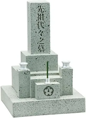Re-Ment Pose Skeleton Japanese Grave Set Figures (Japan Import)
