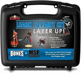 Reaper: 08907 - Learn to Paint: Layer Up! Bones Paint Set