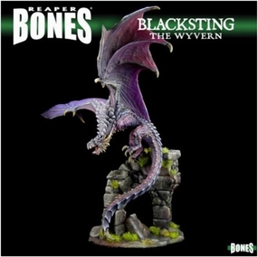 Reaper Blacksting The Wyvern Miniature 25mm Heroic Scale Figure Dark Heaven Bones Miniatures