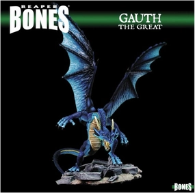 Reaper Gauth Dragon Miniature 25mm Heroic Scale Figure Dark Heaven Bones Miniatures