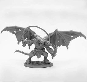 Reaper Narglauth Fire Demon Miniature 25mm Heroic Scale Figure Dark Heaven Bones Miniatures, Unpainted