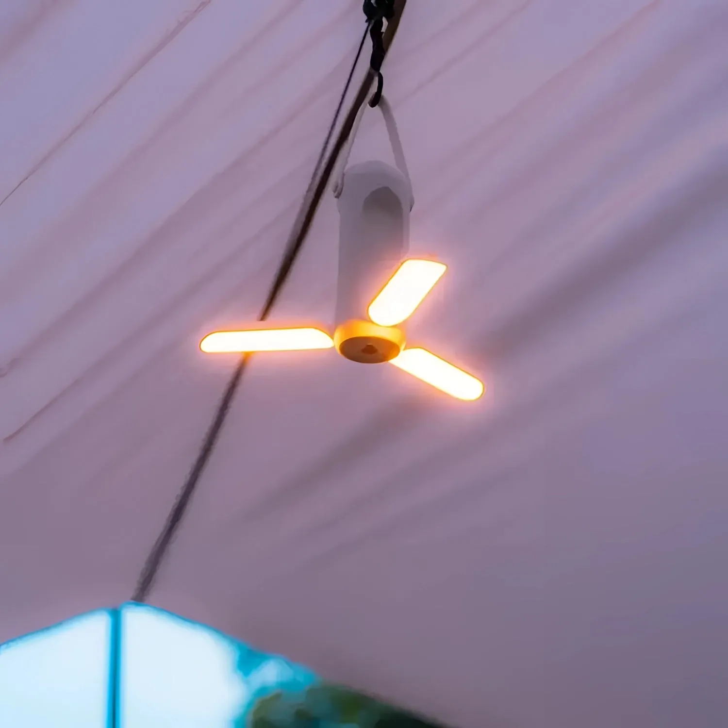 Rechargeable LED Lantern - Portable Waterproof Camping Light, USB, Durable