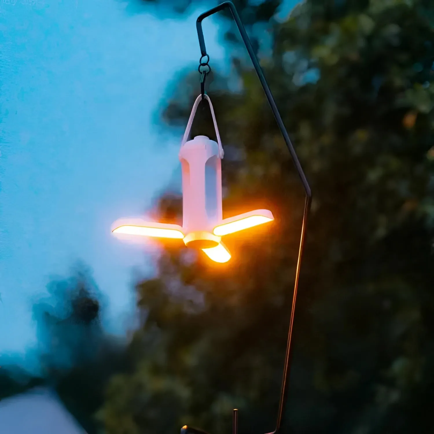 Rechargeable LED Lantern - Portable Waterproof Camping Light, USB, Durable