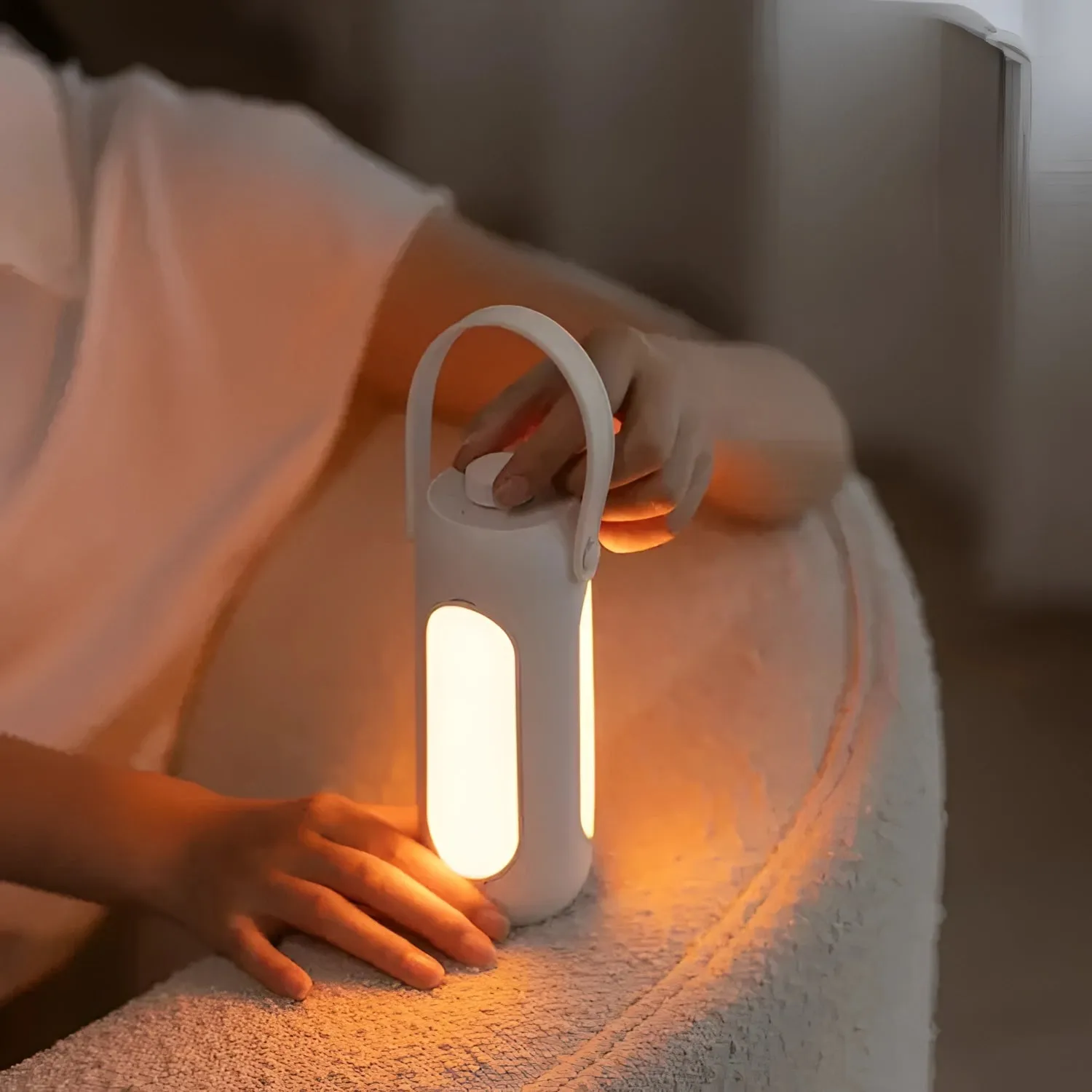 Rechargeable LED Lantern - Portable Waterproof Camping Light, USB, Durable