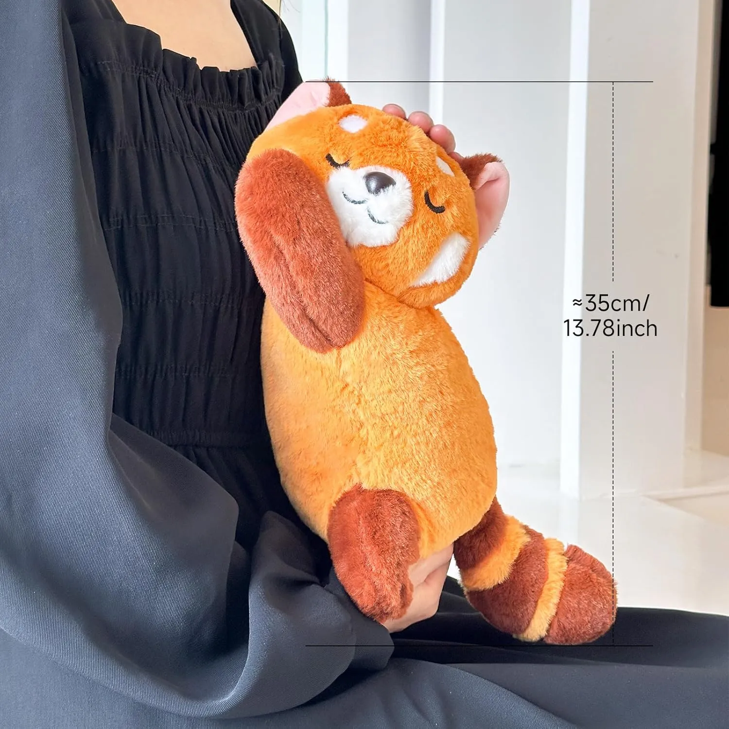 Red Panda Plush,Soft Red Panda Stuffed Animal,Cute Plush Toy,Simulation Animal Plushie, Cute Toy for Kids and Adults 35cm/13.8 Inches