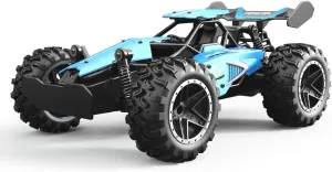 Remote Control Car, 1:18 2WD 2.4GHz Monster RC Truck High Speed Racing Car, 20KM/H All Terrain Remote Control Truck Toy Cars Gifts