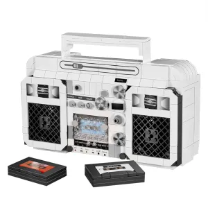 Retro Mini Radio Building Blocks Set Gifts for Christmas, Birthday, Valentine's Day, Thanksgiving, 645pcs Vintage Radio Toys Model for Adults Girls Boys Kid Toys