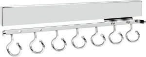 Rev-A-Shelf CSFRSL-14-CR-1 Rev-A-Shelf CSFRSL-14-1 Sidelines 13-3/4 Inch Pull Out Scarf Rack