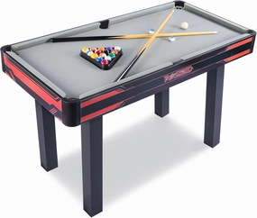ROSEED 48" Pool Table, Billiard Game Table for Adults and Kids, Mini Pool Table Set Indoor & Outdoor for Family, Game Room, Bar, Office