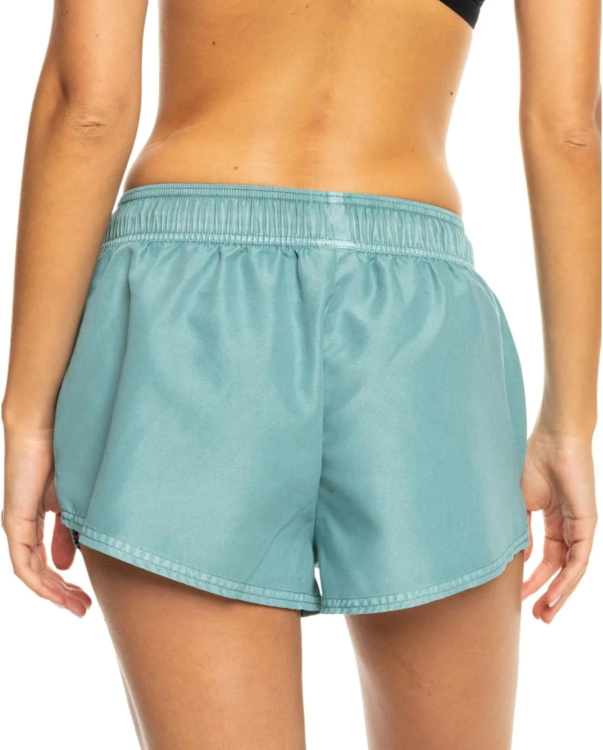 Roxy Women's Standard No Bad Waves Swim Elastic Waist Drawcord Casual Summer Beach Cover-up Board Shorts