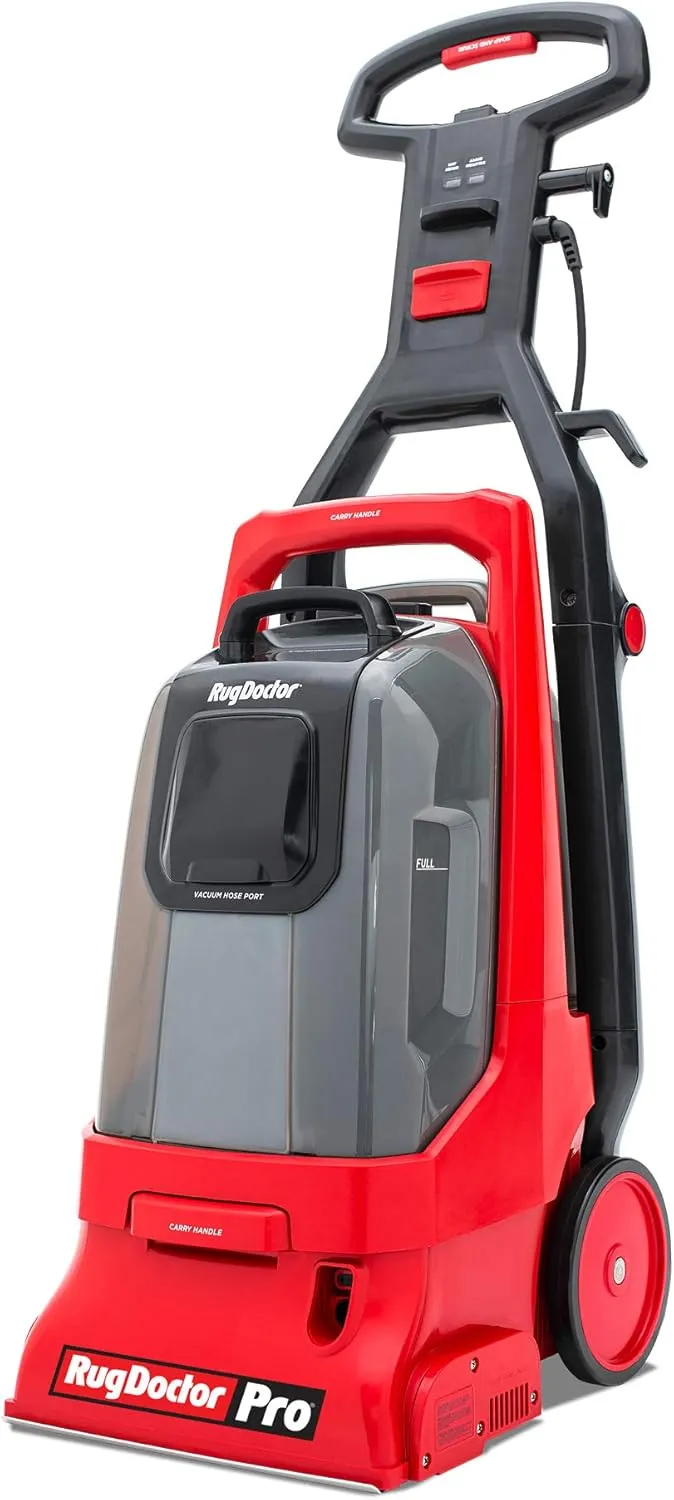 Rug Doctor Pro Deep Commercial Carpet Cleaning Machine, Oxy Bundle, Includes 48 oz. Oxy Cleaning Solution and 22 oz. Professional Oxy Spot & Pre-Treat Cleaner