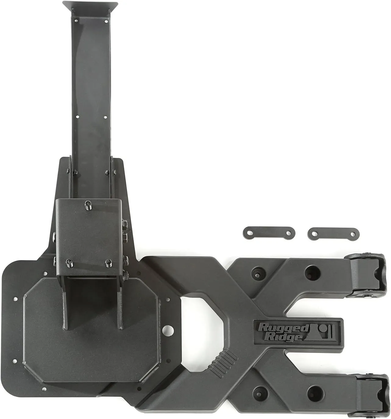 Rugged Ridge HD Tire Carrier Kit | Black, Heavy Duty | 11546.50 | Fits 2007-2018 Jeep Wrangler JK