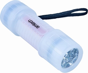 S8003 9 LED Glow In The Dark Torch, Multi-Colour