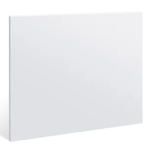Sasylvia HDPE Sheet 1/2" Thick, HDPE Plastic Sheet Flexible High Density Polyethylene Board Solid Plastic Block for DIY Projects for Machining Home (1 Pcs,White,24'' X 36'')