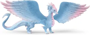 Schleich Bayala - Large, 13" Crystal Dragon Toy. Pretty, Movable Wing Fantasy Action Figure for Girls and Boys. Fun, Imaginative Play Fairy Figurine, Cute Mystical Toys for Kids Ages 5 , 70833