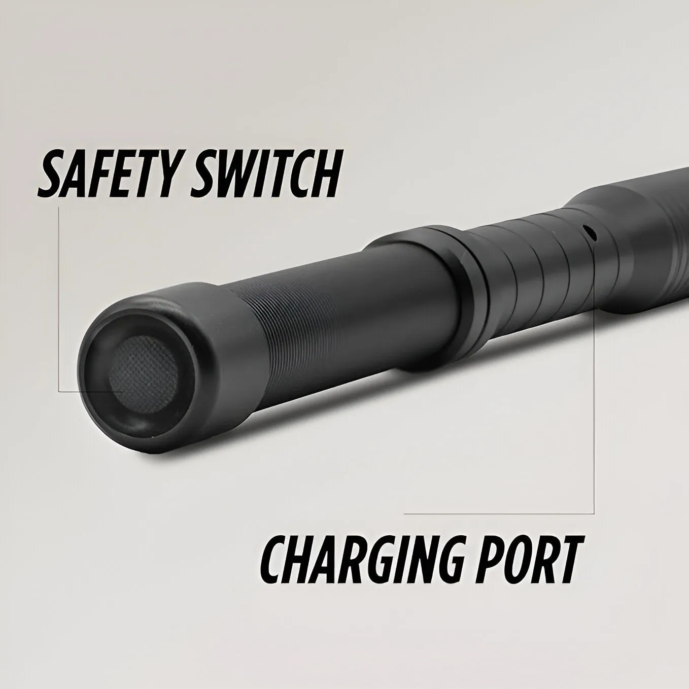 Self Defence Shock Torch LED Torch (Rechargeable) ps249