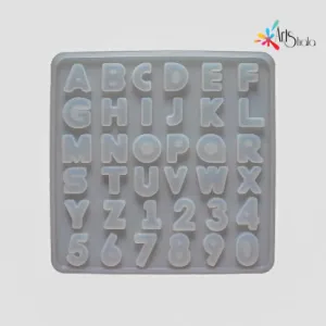Silicone Mould Mini Alphabet And Numbers