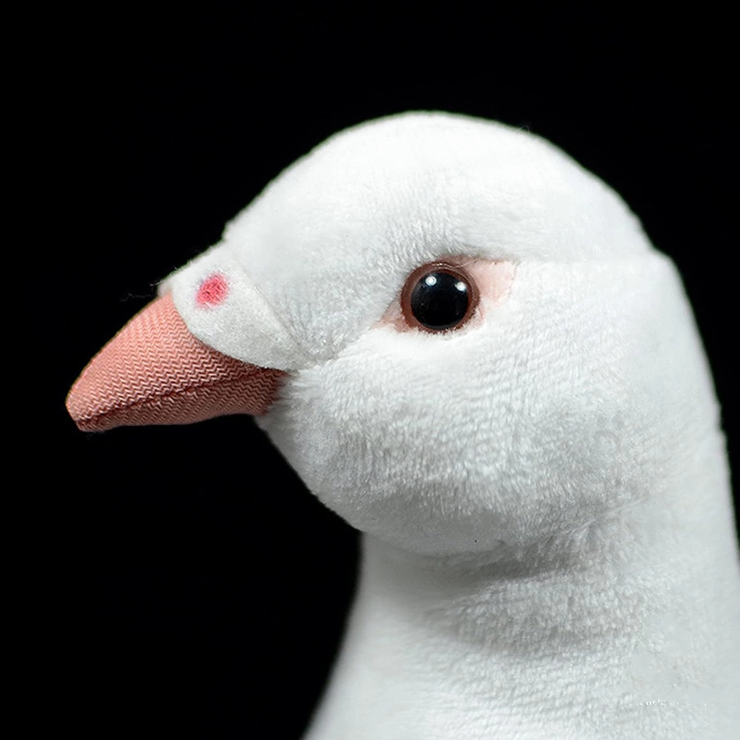 Simulation White Pigeon Stuffed Animal Toy - 10 inch Rock Pigeon Toys, Cute Pigeon as Gift for Kids (White Pigeon)