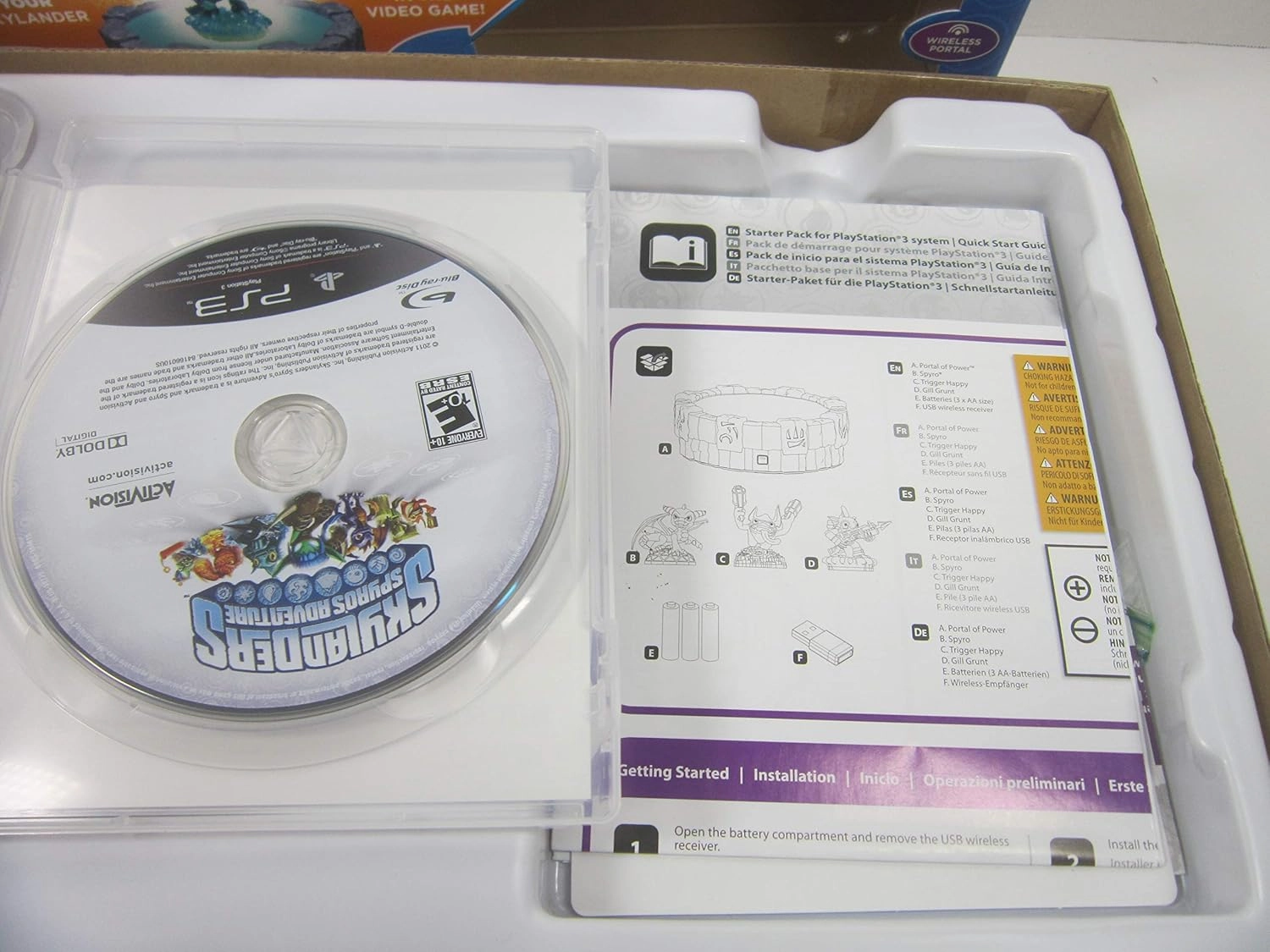 Skylanders Spyro's Adventure Starter Pack - Playstation 3