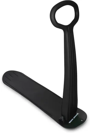 Slippery Racer Kid's Lightweight Compact Foldable Cold Resistant Downhill Outdoor Winter Ski Scooter Snow Sled for Children 4 Years and Up