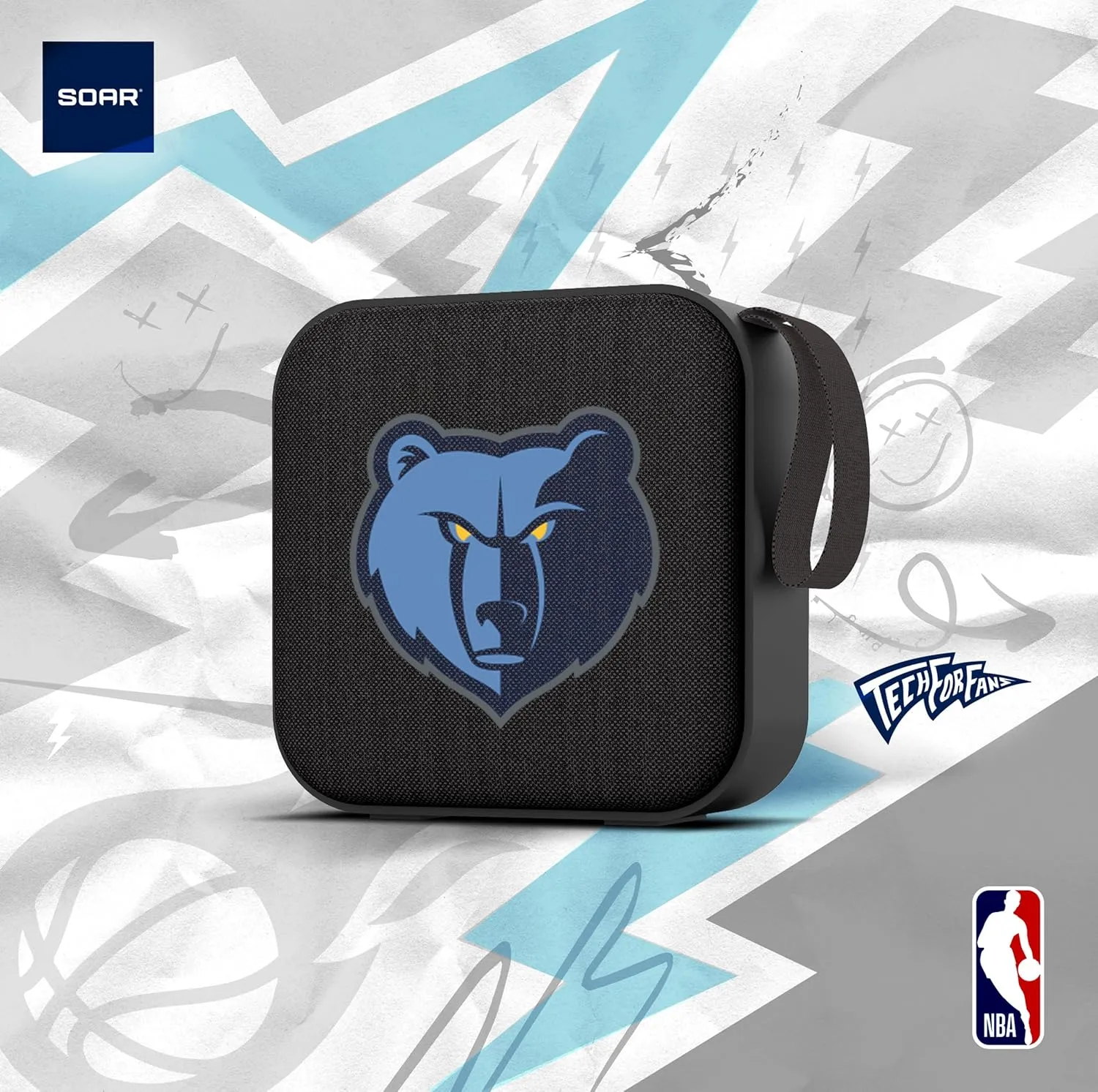 ‎SOAR NBA Mini Wireless Bluetooth Speaker