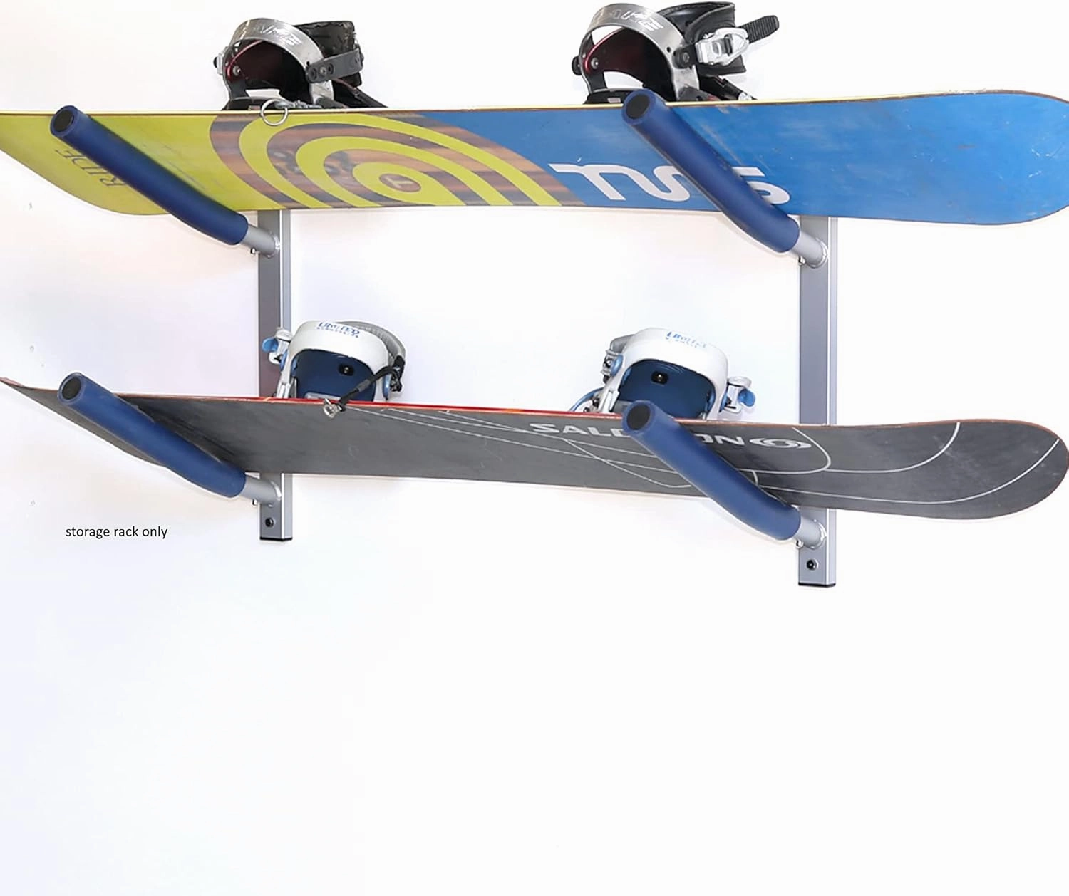 SPAREHAND Single Rack Wall Mount - Storage Rack for Surfboards, Wakeboards, and Skis - Garage Storage Rack and Wall Hanger