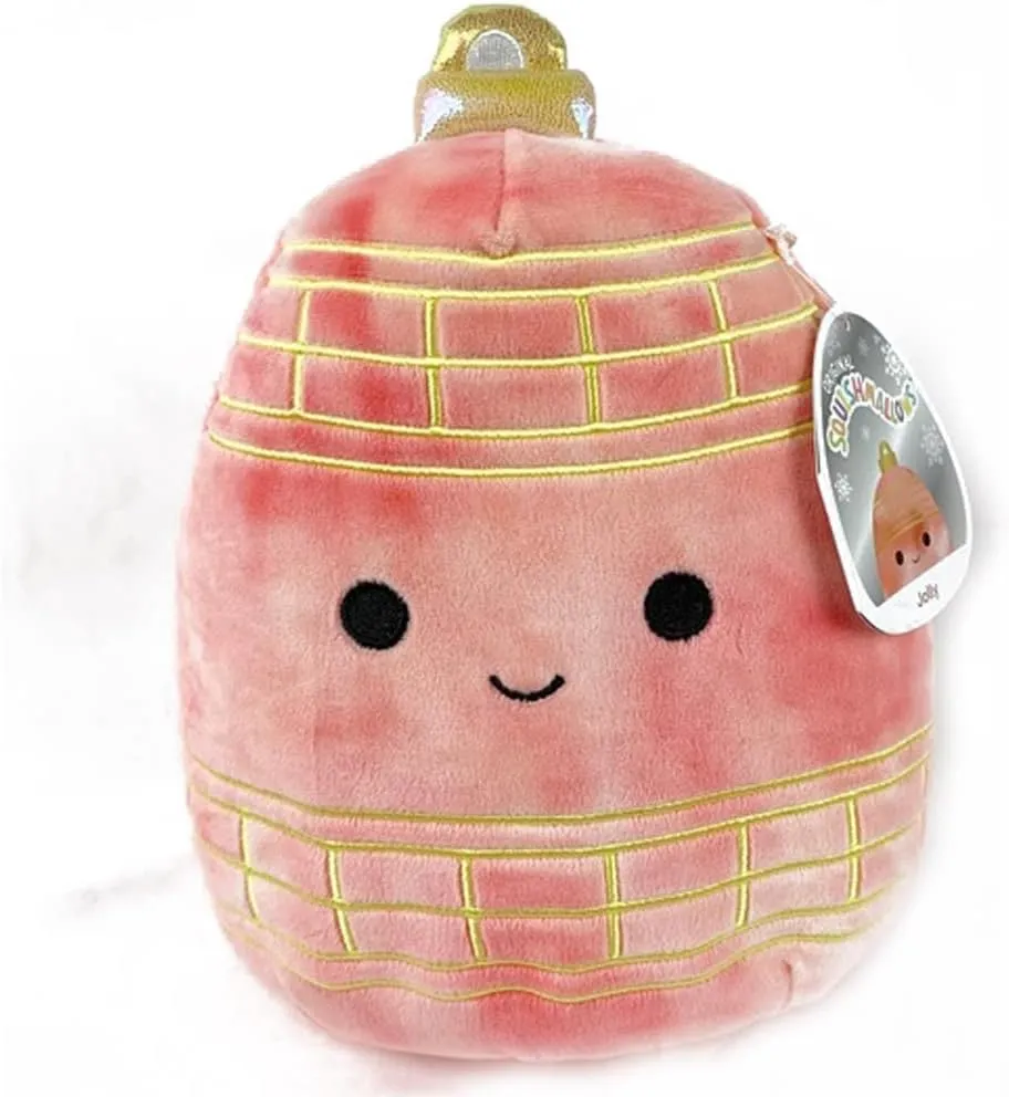 Squishmallows Official Kellytoy Plush 8 Inch Squishy Soft Plush Toy Animals (Jolly Orament)