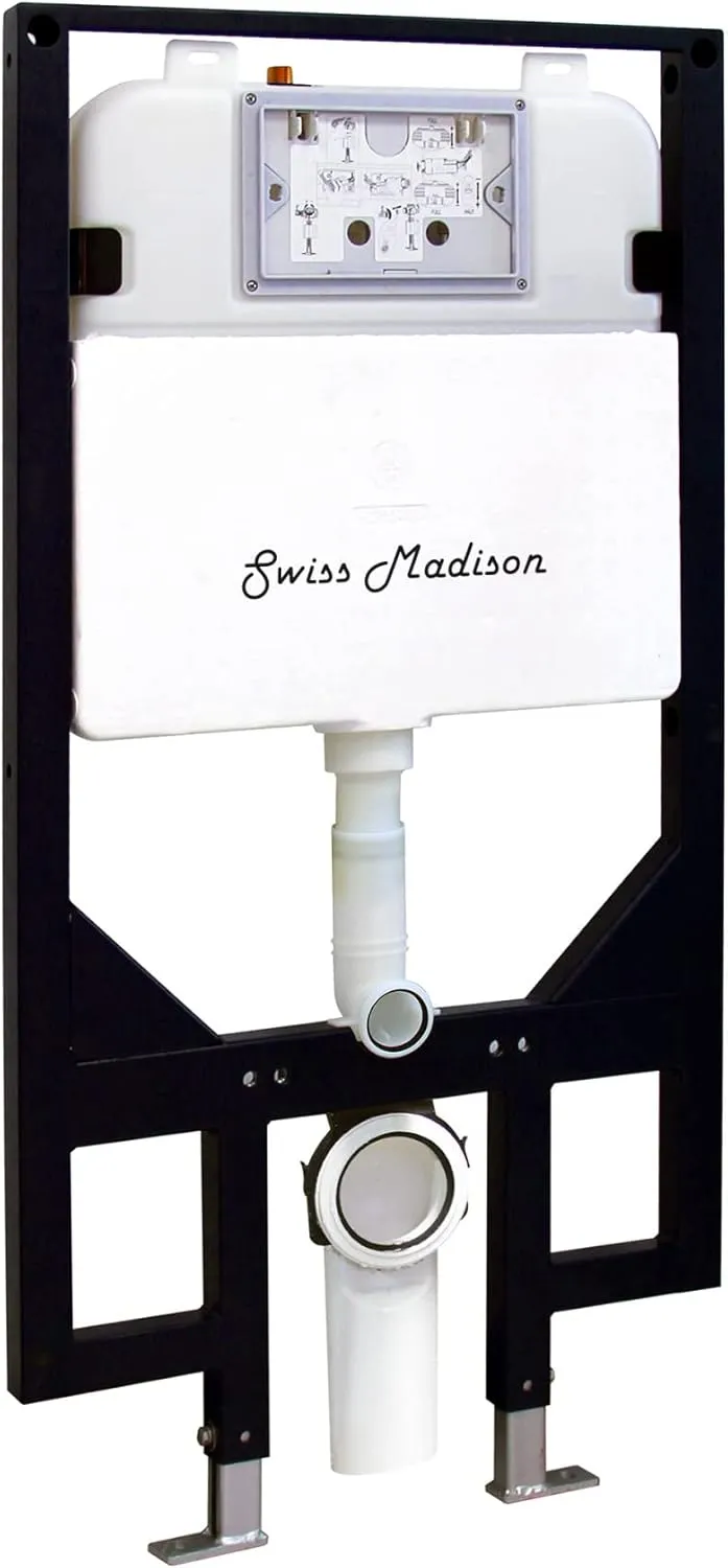 St. Tropez Wall Hung Toilet Bundle, Glossy White