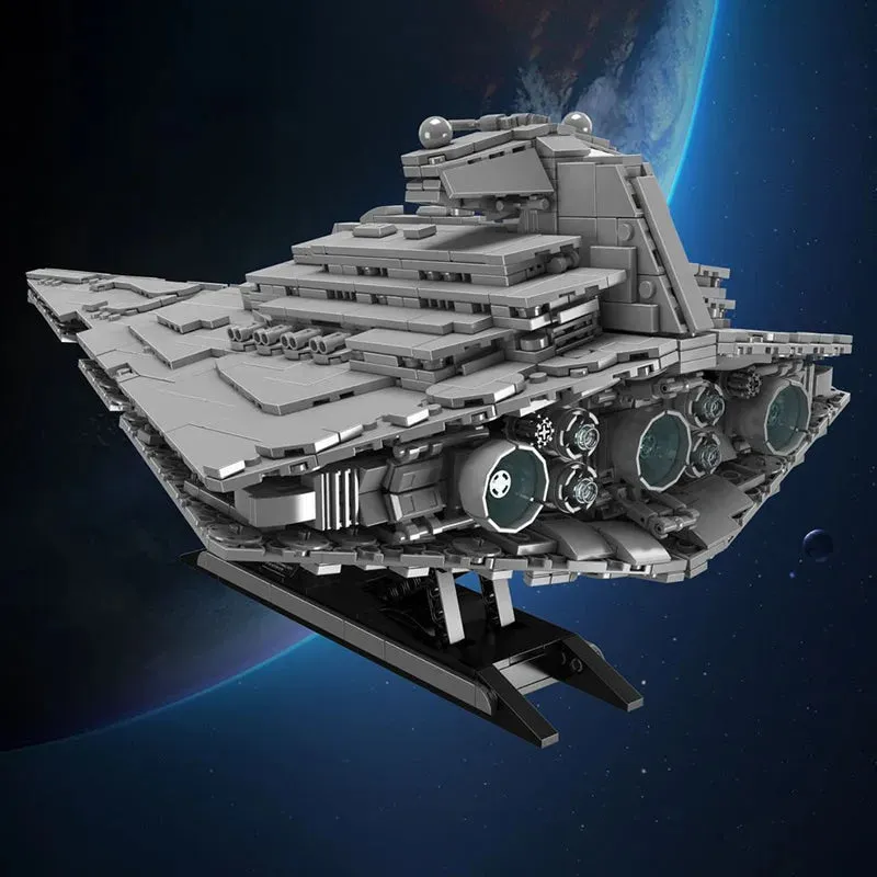 Star Wars MOC Imperial Star Destroyer Bricks Toy