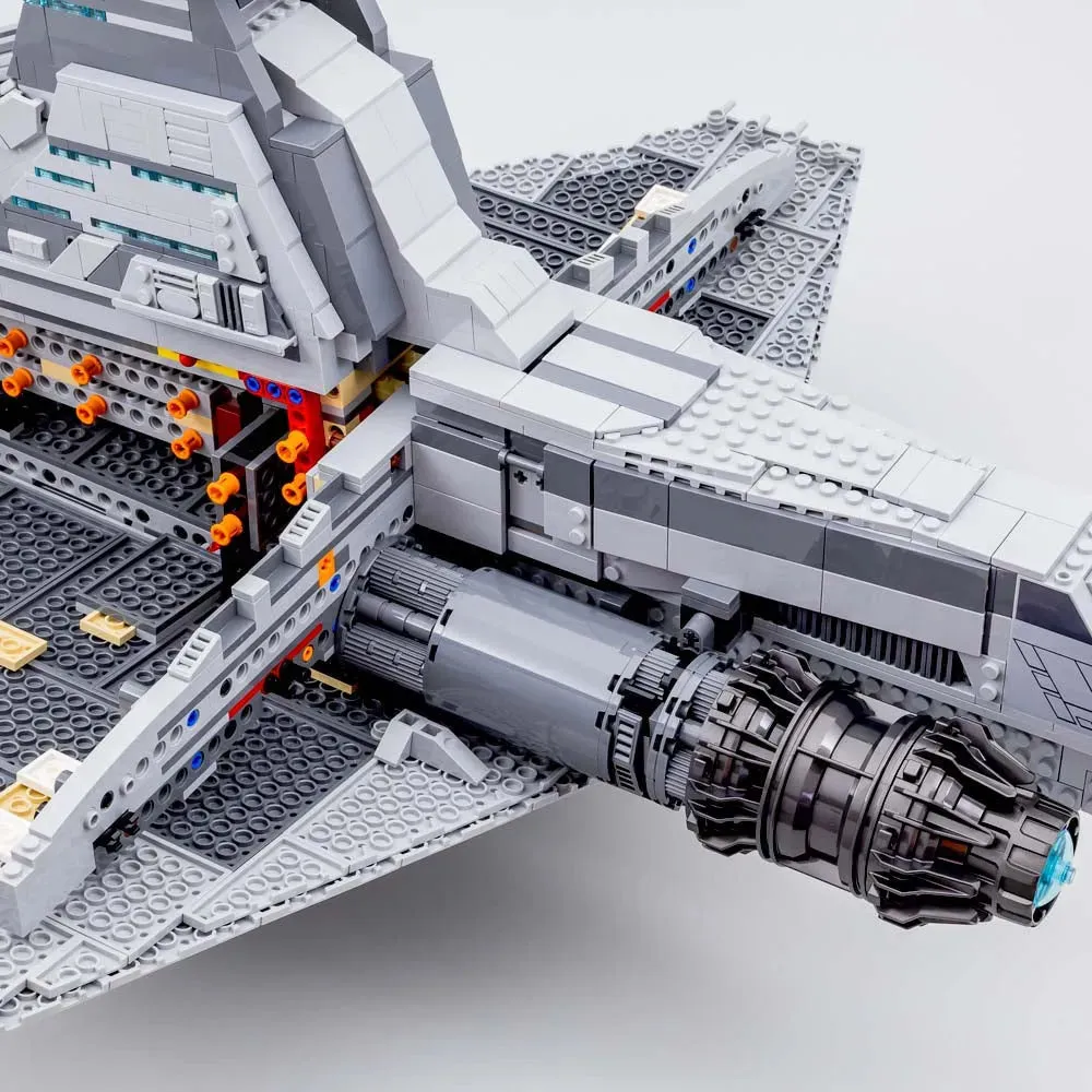 Star Wars MOC UCS Venator Republic Attack Cruiser Bricks Toy