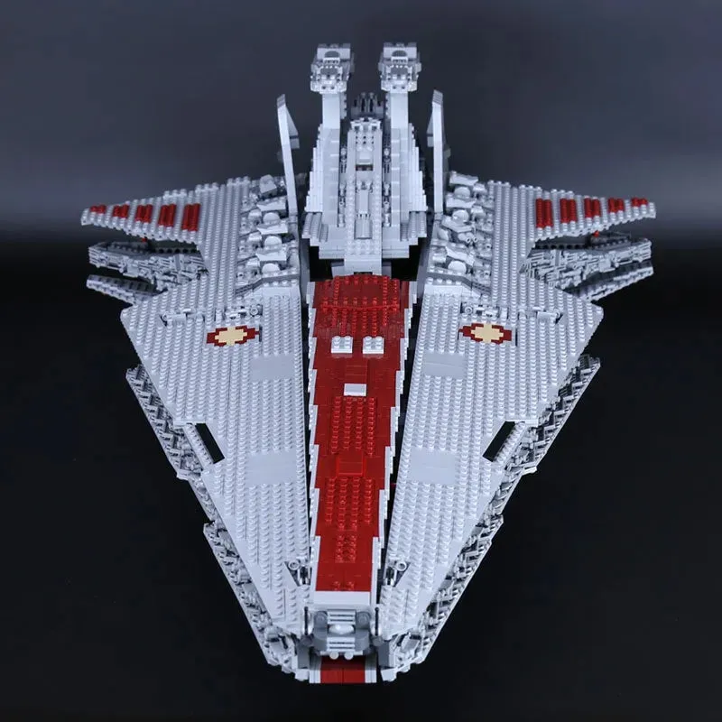 Star Wars MOC UCS Venator Republic Attack Cruiser Bricks Toy
