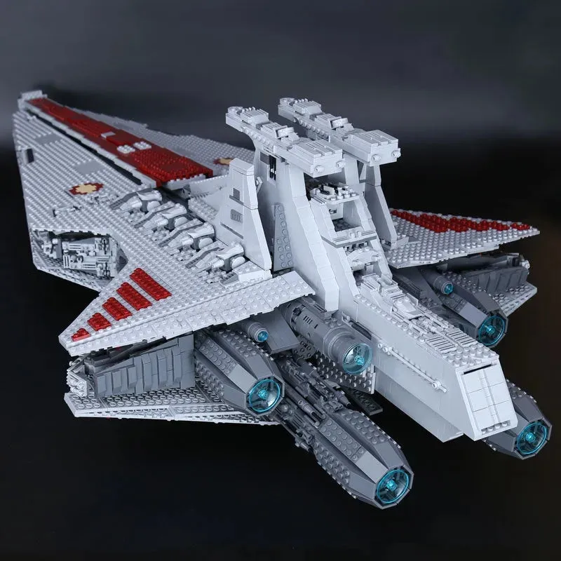 Star Wars MOC UCS Venator Republic Attack Cruiser Bricks Toy