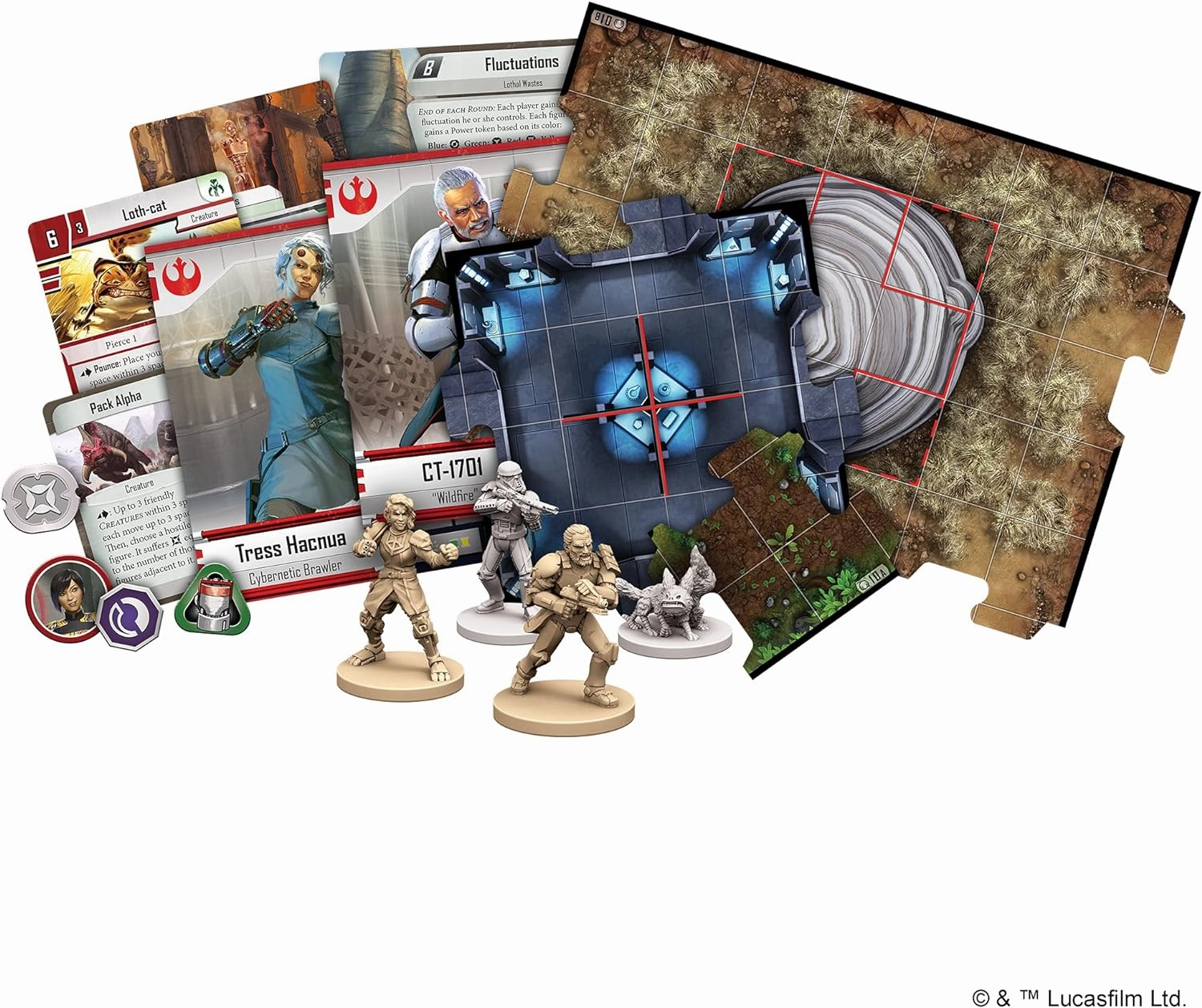 Star Wars Imperial Assault Board Game Tyrants of Lothal EXPANSION - Epic Sci-Fi Miniatures Strategy Game for Kids and Adults, Ages 14 , 1-5 Players, 1-2 Hour Playtime, Made by Fantasy Flight Games