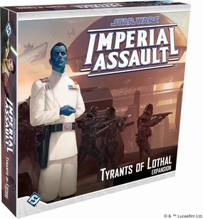 Star Wars Imperial Assault Board Game Tyrants of Lothal EXPANSION - Epic Sci-Fi Miniatures Strategy Game for Kids and Adults, Ages 14 , 1-5 Players, 1-2 Hour Playtime, Made by Fantasy Flight Games