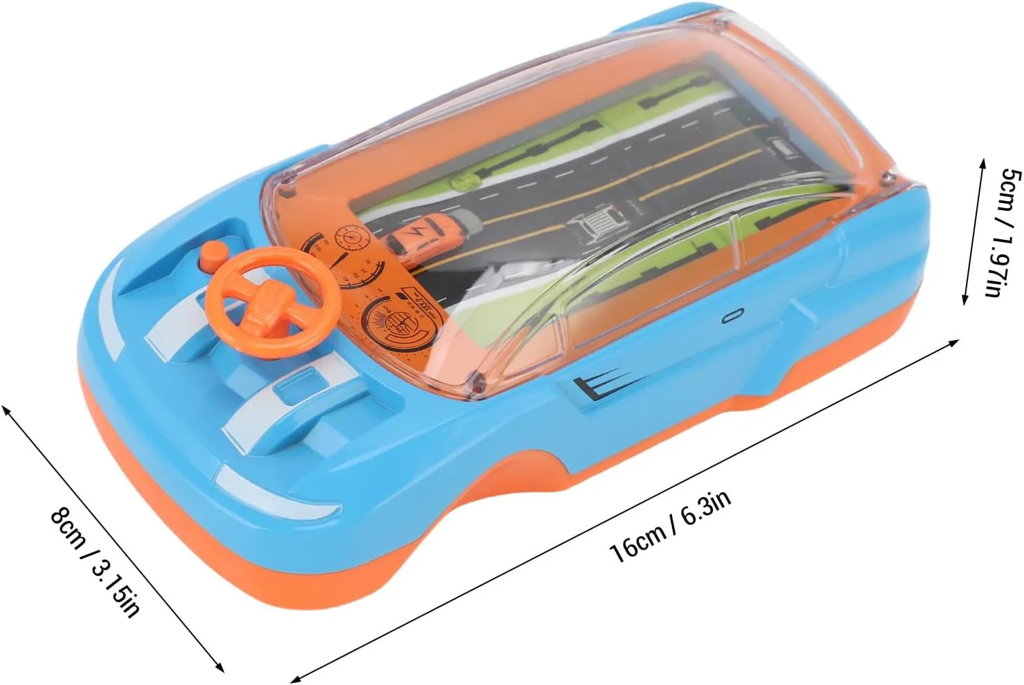 Steering Wheel Toy,Adventure Car Steering Wheel Toy for Age 3  Year Old (Blue)