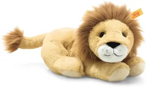 Steiff Liam Lion, Premium Lion Stuffed Animal, Lion Toys, Stuffed Lion, Lion Plush, Cute Plushies, Plushy Toy for Girls Boys and Kids, Soft Cuddly Friends (Beige, 10")