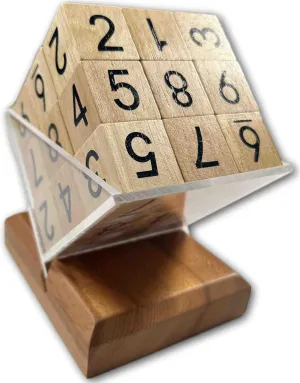 Sudoku Cube Puzzle - A unique twist on the classic brain teaser puzzle