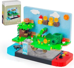 Super Game Building Sets,Cool Building Blocks Kits for Adults, 3D Anime Scene Model Creative Idea Gift for Boys Teens Kids 8  (1256 Pieces)
